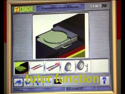 Corghi Computerised Wheel Aligner with 8-CCD-Camera Sensor Heads