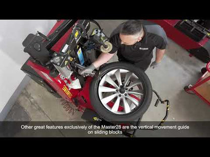 Corghi AM28 Auto Artiglio Master 28" Touchless High Performance Tire Changer - Electric