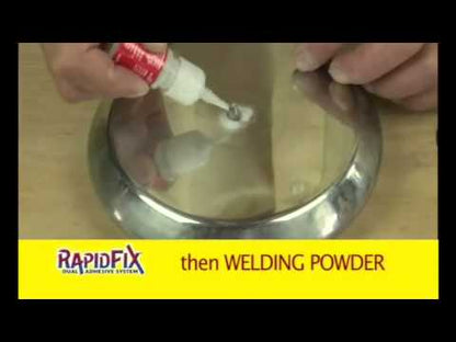 RapidFix - Automotive Dual Adhesive System, 10ml (Single Pack, 12 Pack, Case of 6 / 12-Packs)