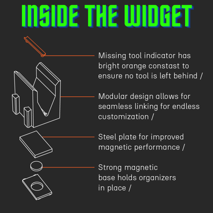 Toolbox Widget Screwdriver Organizers [PRO]
