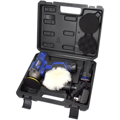 Astro Pneumatic - 12V 3″ Mini Cordless Pistol Polisher with 2 Batteries