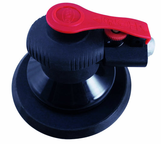 Astro Pneumatic - ONYX 6″ Finishing Palm Sander with 6″ PU Hook & Loop Backing Pad – 3/16″ Stroke