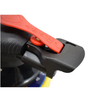 Astro Pneumatic - ONYX 6″ Finishing Palm Sander with 6″ PU PSA Backing Pad - 3/16″ Stroke