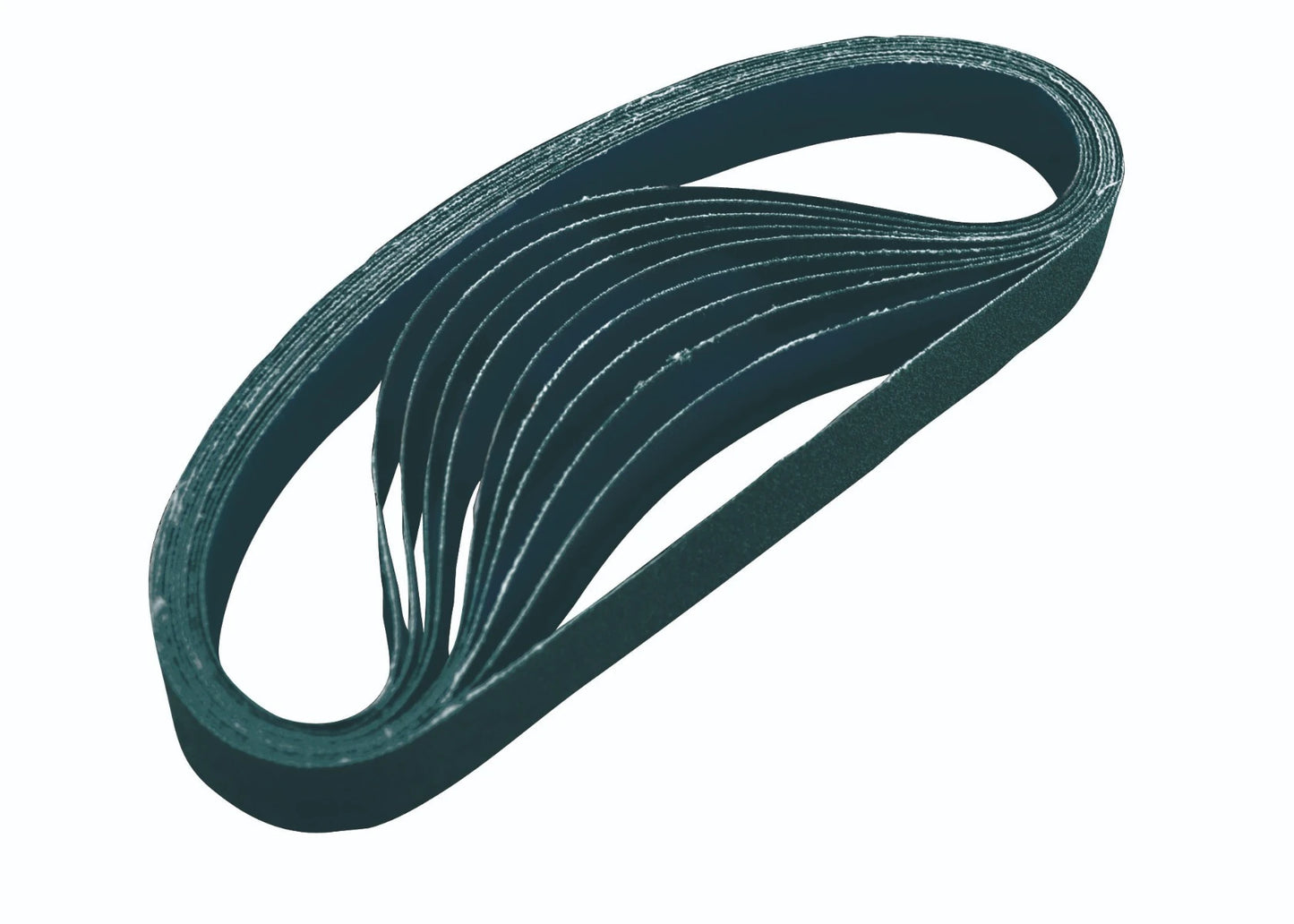 Astro Pneumatic - Zirconia 80 Grit Sanding Belt 3/8″ x 13″ - 10pc