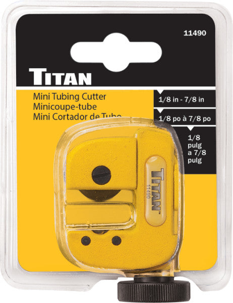 TITAN Tools - 3/16 in. to 7/8 in. Mini Tubing Cutter (11490)