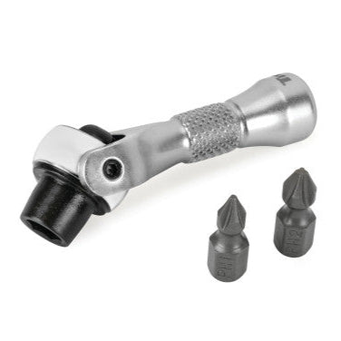1/4 in. Drive Nano Ratcheting Swivel Bit Driver (11331)