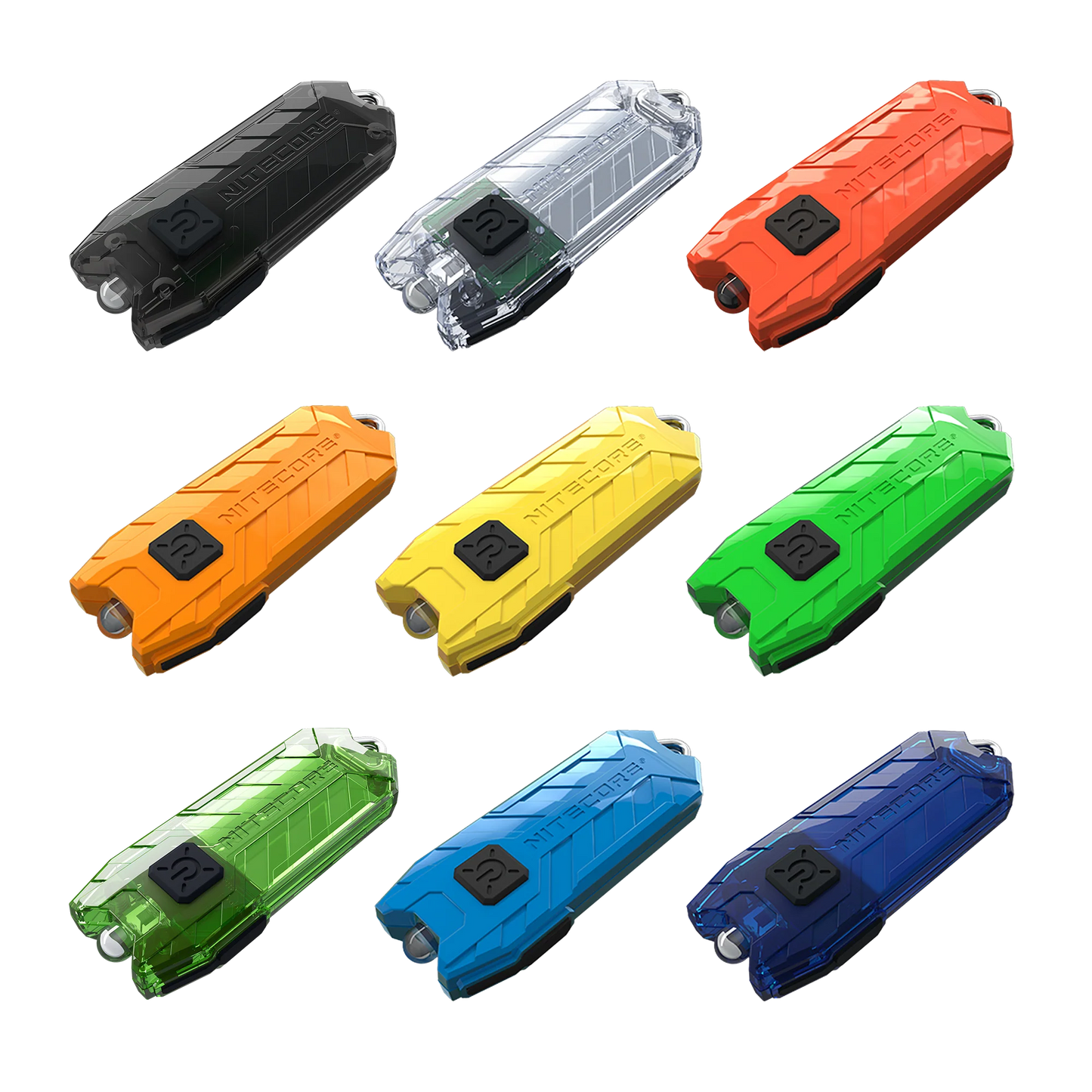Nitecore TUBE v2.0 55 Lumen USB Rechargeable Keychain Flashlight - Available in Multiple Colors