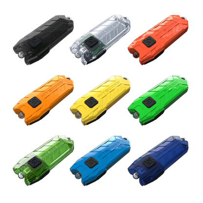 Nitecore TUBE v2.0 55 Lumen USB Rechargeable Keychain Flashlight - Available in Multiple Colors