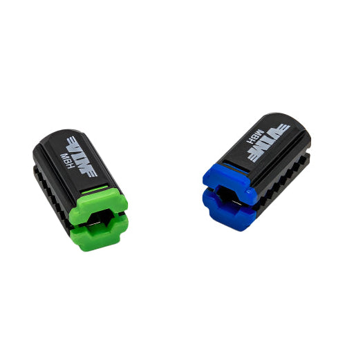 VIM Tools - MAGNETIC BIT HOLDER - 2 PACK GREEN & BLUE